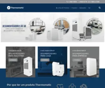 Thermomatic.com.br(Desidrat) Screenshot