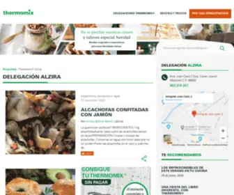 Thermomix-Alzira.es(Blogs de Thermomix® en Alzira) Screenshot