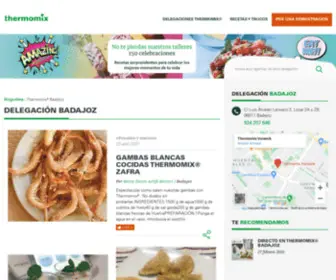 Thermomix-Badajoz.es(Blogs de Thermomix® en Badajoz) Screenshot