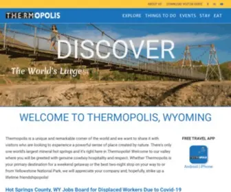 Thermopolis.com(Thermopolis) Screenshot