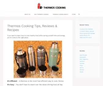 Thermoscooking.com(Thermos Cooking Recipes) Screenshot