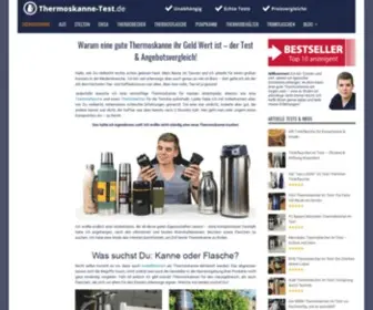 Thermoskanne-Test.de(Der große Thermoskanne Test) Screenshot