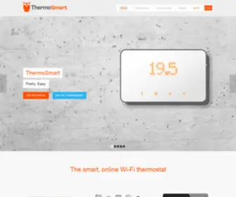 Thermosmart.com(The smart) Screenshot