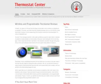 Thermostatcenter.com(Best Wireless and Programmable Thermostats 2020) Screenshot