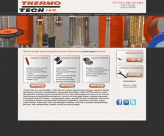 Thermotechdenver.com(Thermo Tech) Screenshot