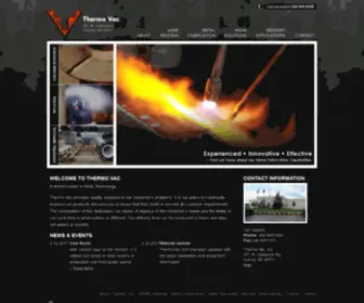 Thermovac.com(Thermo Vac) Screenshot