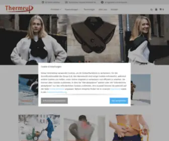 Thermrup.de(Kleidung einfach & bequem beheizen) Screenshot