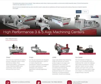 Thermwood.com(CNC Routers and Large Scale Additive Machines) Screenshot