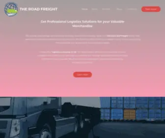 Theroadfreight.com(Just another WordPress site) Screenshot