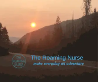 Theroamingnurse.com(The Roaming Nurse) Screenshot
