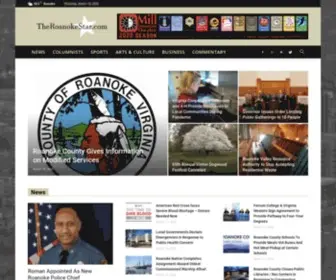 Theroanokestar.com(The Roanoke Star News) Screenshot