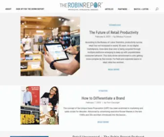 Therobinreport.com(Sharp, Honest, Unbiased Retail Insights) Screenshot