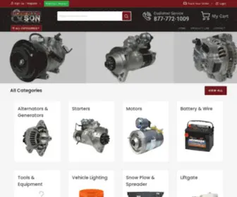 Therobson.com(We have thousands of parts) Screenshot