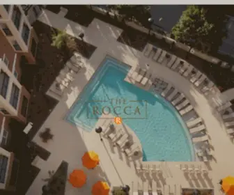 Therocca.com(Luxury Apartments In Atlanta) Screenshot