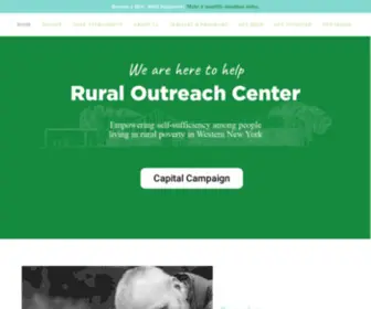 Theroc.co(The Rural Outreach Center) Screenshot