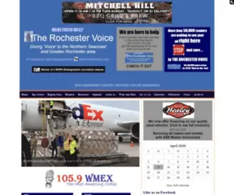 Therochestervoice.com(The Rochester Voice) Screenshot