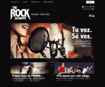 Therock-Academy.com(The Rock Academy) Screenshot