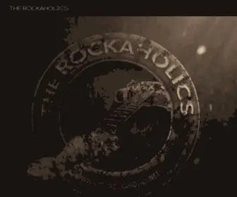 Therockaholics.net(The Finest in Classic Rock and Roll) Screenshot