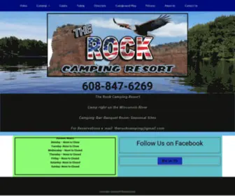 Therockcamping.com(Camping) Screenshot