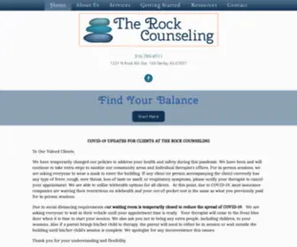 Therockcounseling.com(The Rock Counseling) Screenshot