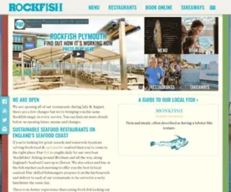 Therockfish.co.uk(Rockfish Seafood Restaurants & Seafood at Home) Screenshot