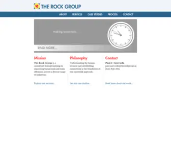 Therockgroup.us(The Rock Group) Screenshot