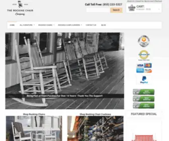Therockingchaircompany.com(The Official Rocking Chair Company) Screenshot