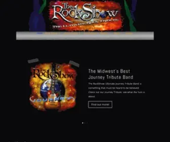 Therockshowband.com(Ultimate Rock Tribute Band) Screenshot