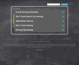 Therockspeedway.com(Therockspeedway) Screenshot