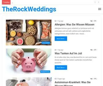 Therockweddings.com(TheRockWeddings) Screenshot