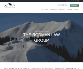 Therodmanlawgroup.com(The Rodman Law Group) Screenshot