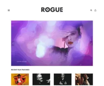 Theroguemag.com(Rogue Magazine) Screenshot