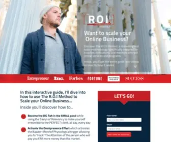 Theroimethod.com(For High Ticket Selling) Screenshot