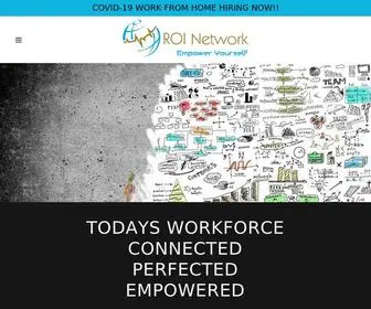 Theroinetwork.com(ROI Network) Screenshot