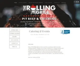 Therollinggrillcatering.com(The Rolling Grill Pit Beef & Catering) Screenshot