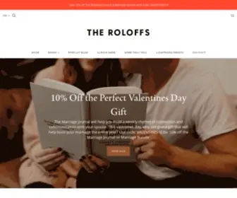 Theroloffs.com(Connect, Communicate, and Grow In Love) Screenshot