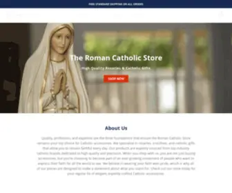 TheromancatholicStore.com(The Roman Catholic Store) Screenshot