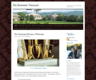 TheromanticVineyard.com(The Romantic Vineyard) Screenshot