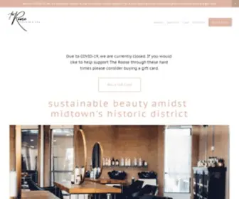 Theroose.com(ROOSE BEAUTY) Screenshot