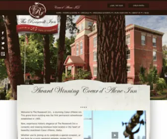 Therooseveltinn.com(Coeur d'Alene Inn) Screenshot