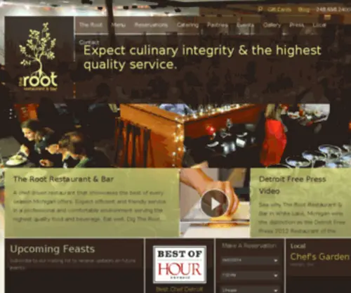 Therootrestaurant.com(Therootrestaurant) Screenshot
