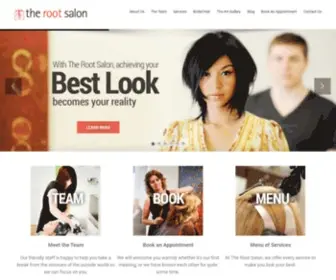 Therootsalon.com(Hair Salon In Phoenix) Screenshot