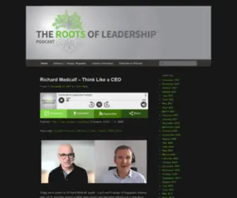 Therootsofleadership.com(The Roots of Leadership Podcast) Screenshot