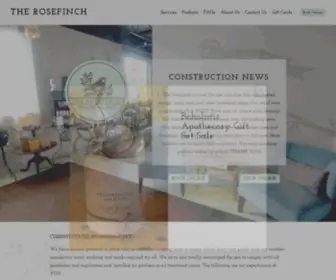 Therosefinchspa.com(The Rosefinch Spa) Screenshot