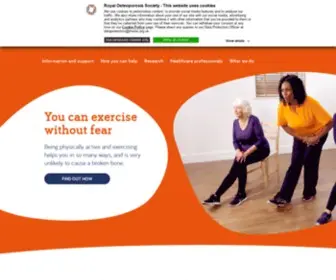 Theros.org.uk(Royal Osteoporosis Society) Screenshot