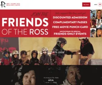 Theross.org(Mary Riepma Ross Media Arts Center) Screenshot