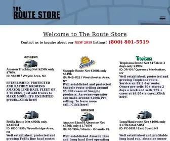 Theroutestore.com(The Route Store) Screenshot