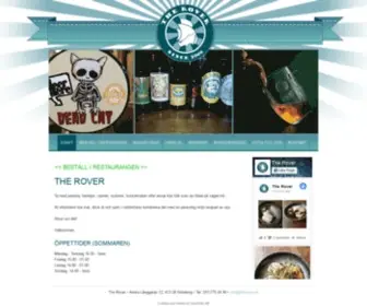 Therover.se(The Rover Pub Göteborg) Screenshot