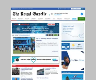 Theroyalgazette.com(The Royal Gazette) Screenshot