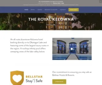 Theroyalkelowna.com(Downtown Kelowna Hotel (formerly Royal Private Residence Club)) Screenshot